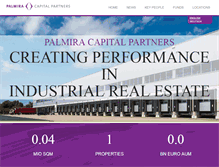 Tablet Screenshot of palmira-capital.com
